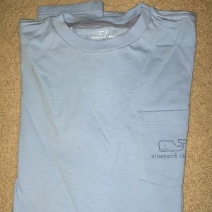 Vineyard Vines Jake Blue Short Sleeve Whale Tee